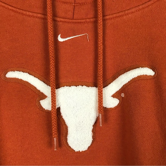 Vintage Nike Center Swoosh x Texas Longhorns Hoodie - Picture 4 of 9
